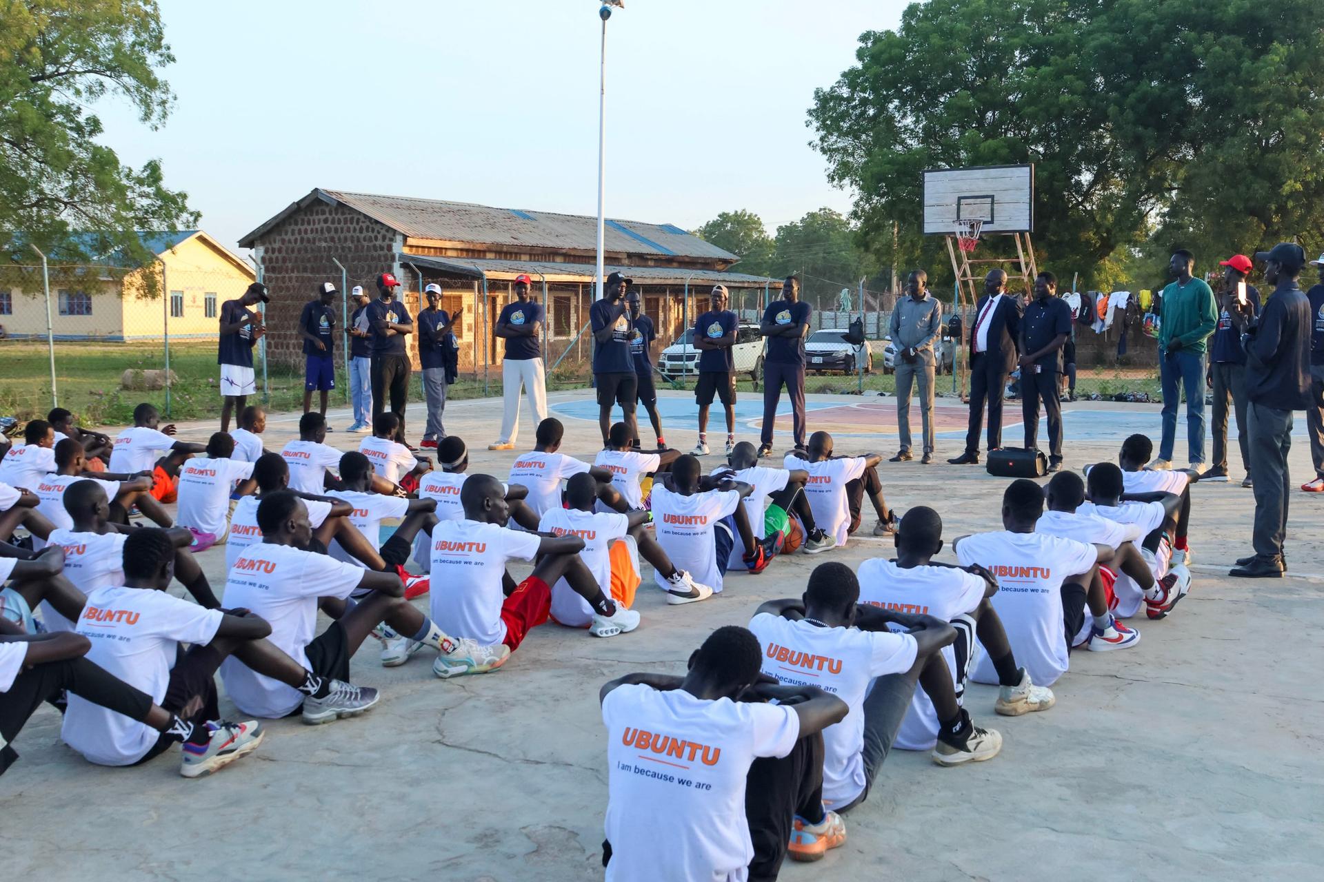 Children of the Nile programs — basketball training, mentorship and education